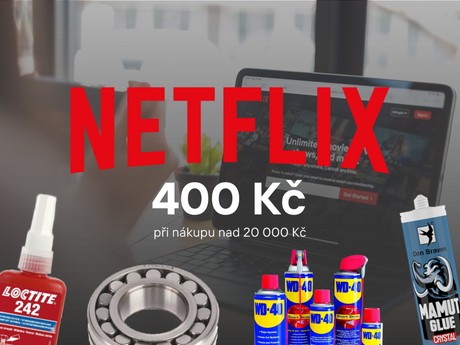 Za nákupy vás odměníme Netflixem