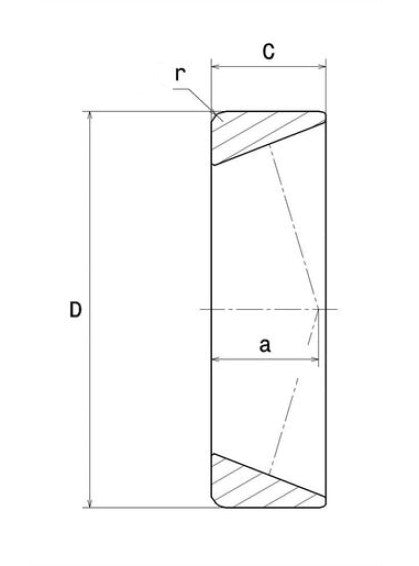 SKF 25523/Q zewnętrzna obręcz łożyska stożkowego