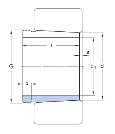 SKF AHX 2328 G tuleja zaciskowa
