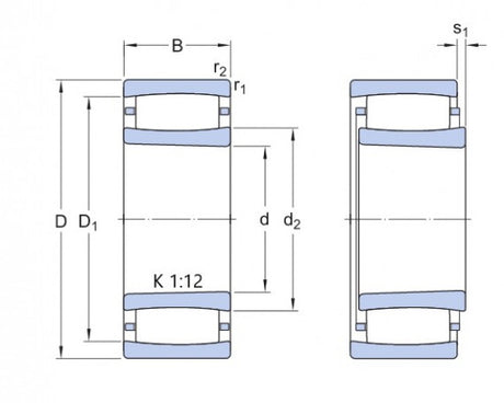 SKF C 2315 K/C4 łożysko toroidalne CARB
