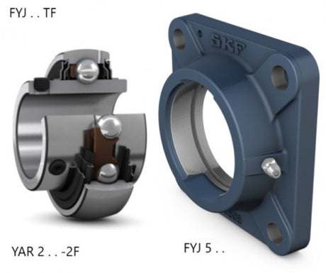 SKF FYJ 50 TF Zestaw jednostek łożyskowych z kołnierzem