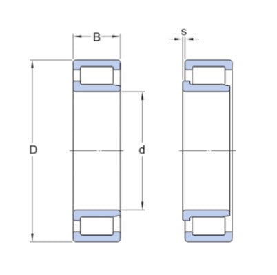 SKF NJG 2313 VH/C3 łożysko kulkowe