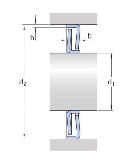 SKF Z 008 uszczelka podkładka